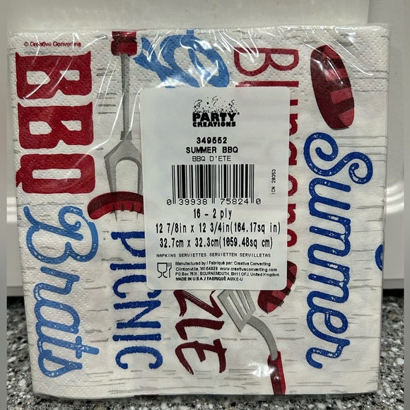 Ampad Cafe’ Computer Copy Specialty Paper w/ BBQ 🍗 Plates & Napkins Bundle - Picture 9 of 9